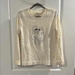 Cream Crewneck Sweater